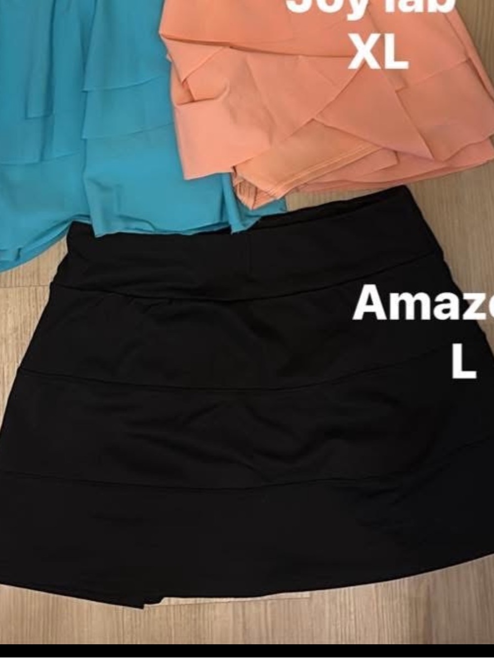 Amazon Women's Black Athletic Skirt